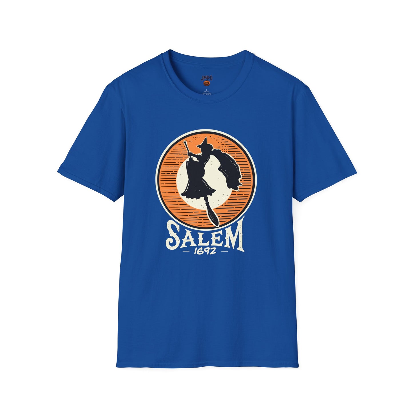 Salem 1672 Unisex Softstyle T-Shirt - Vintage Witch Craft Tee