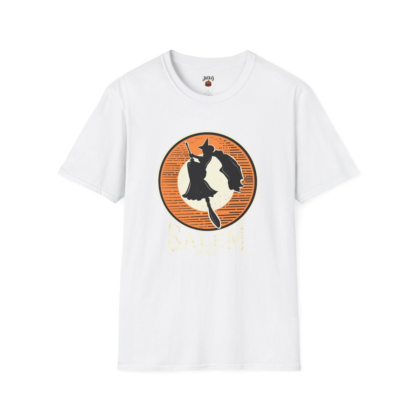 Salem 1672 Unisex Softstyle T-Shirt - Vintage Witch Craft Tee
