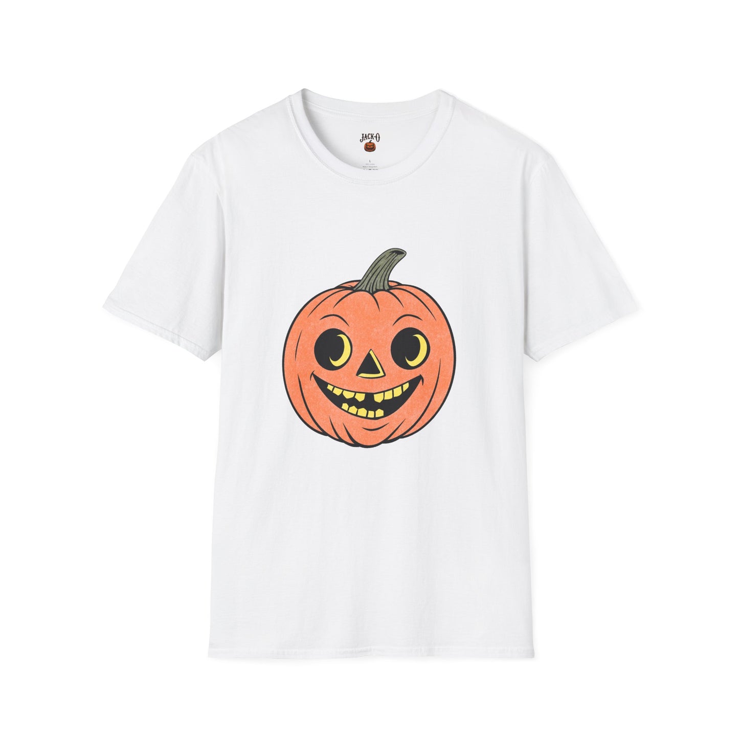 Halloween Grinny Gourd Softstyle T-Shirt