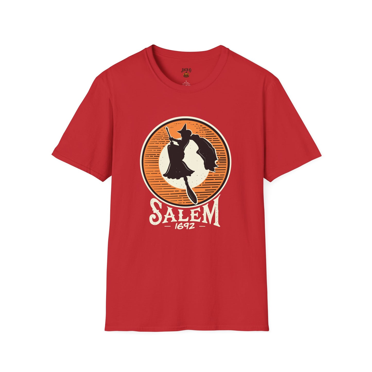 Salem 1672 Unisex Softstyle T-Shirt - Vintage Witch Craft Tee