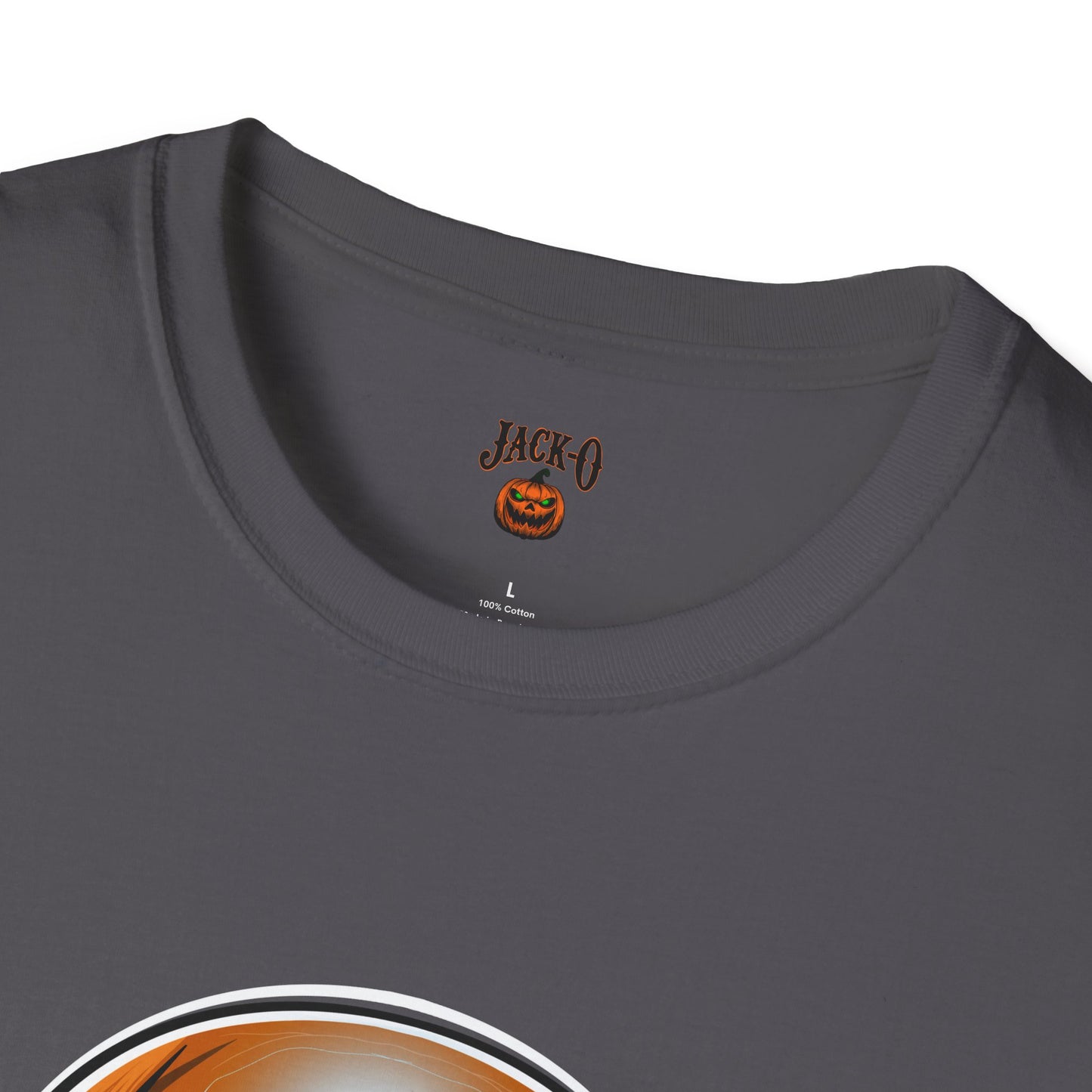 Orange Skull T-Shirt