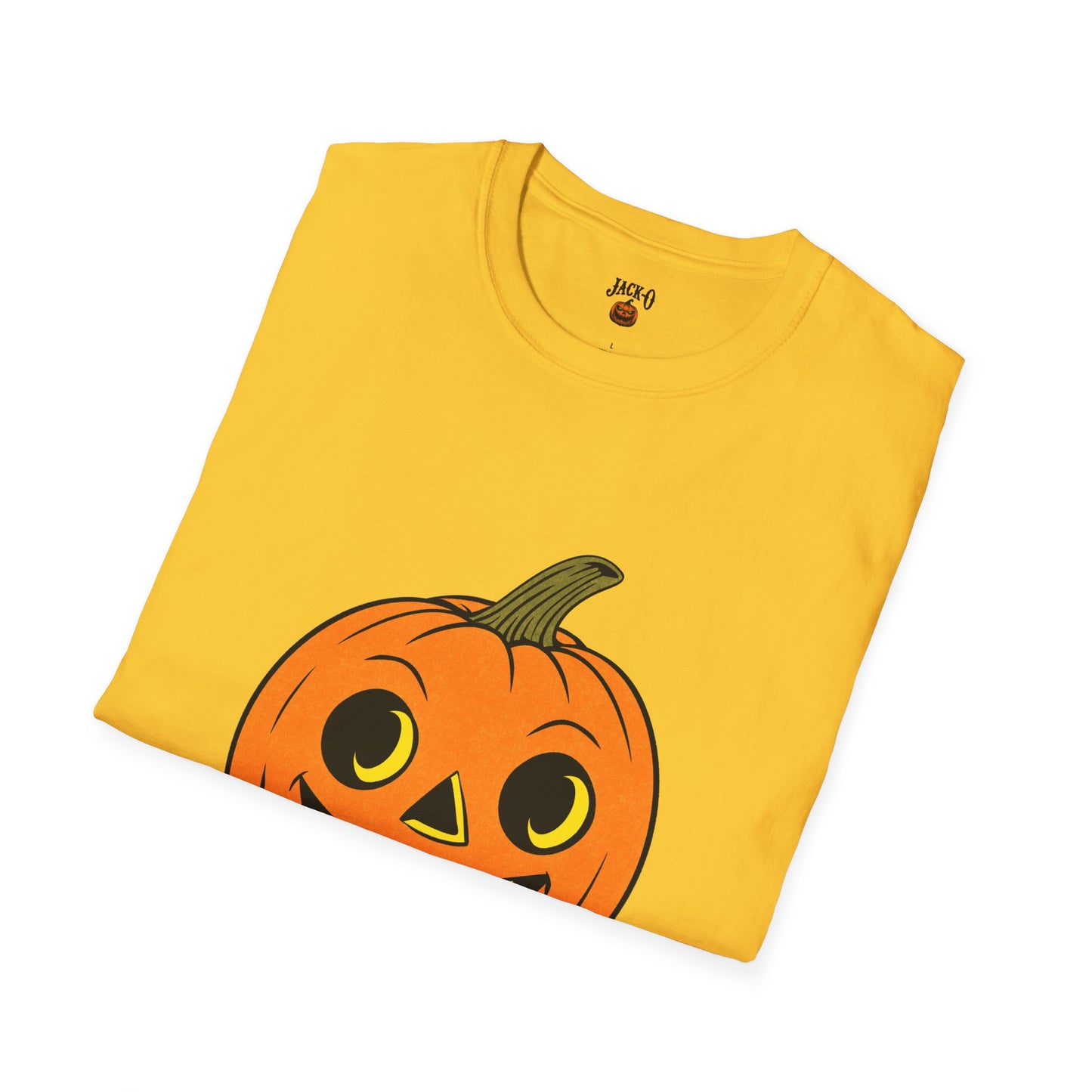 Halloween Grinny Gourd Softstyle T-Shirt