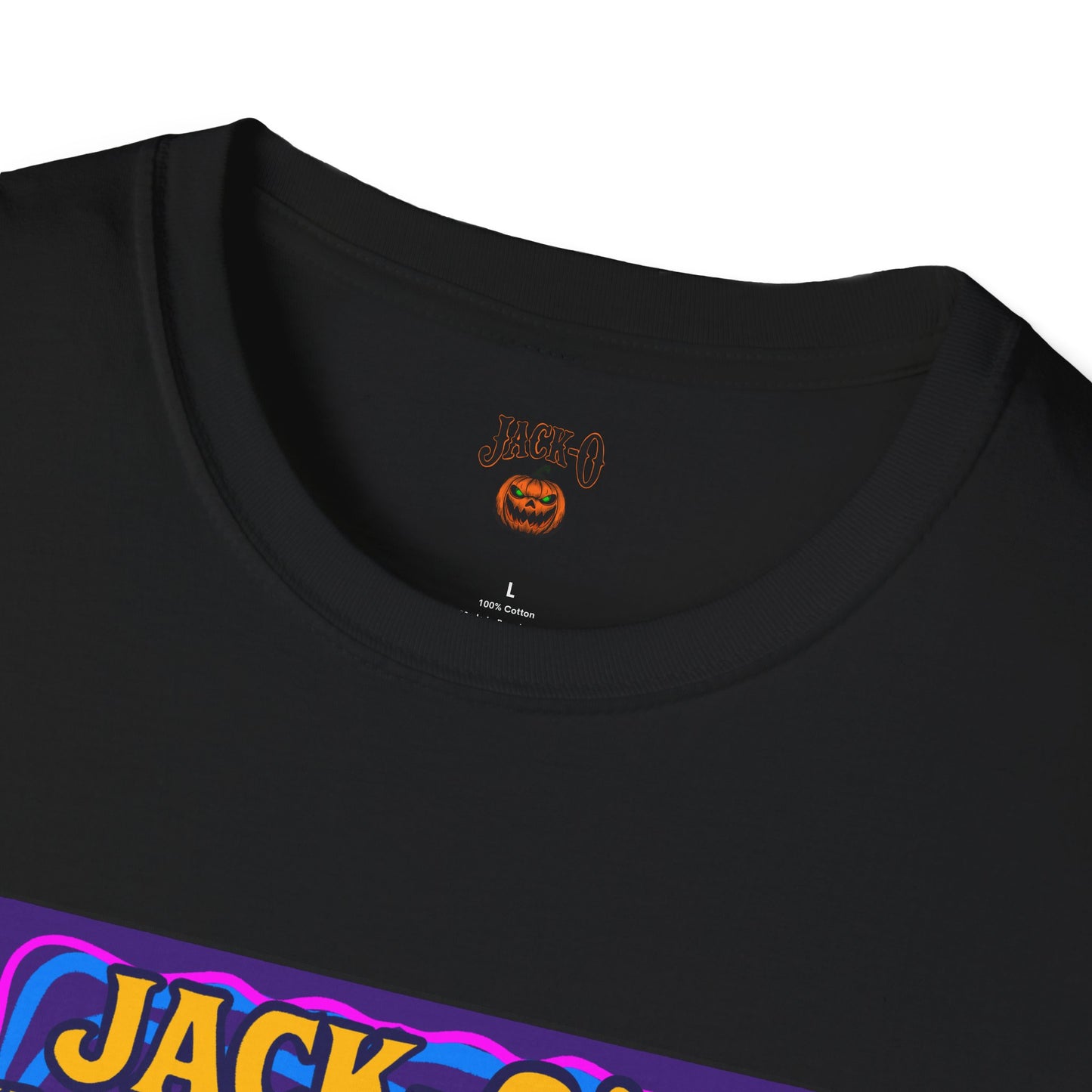 Jack-O's Haunted Realm T-Shirt - Halloween Graphic Tee