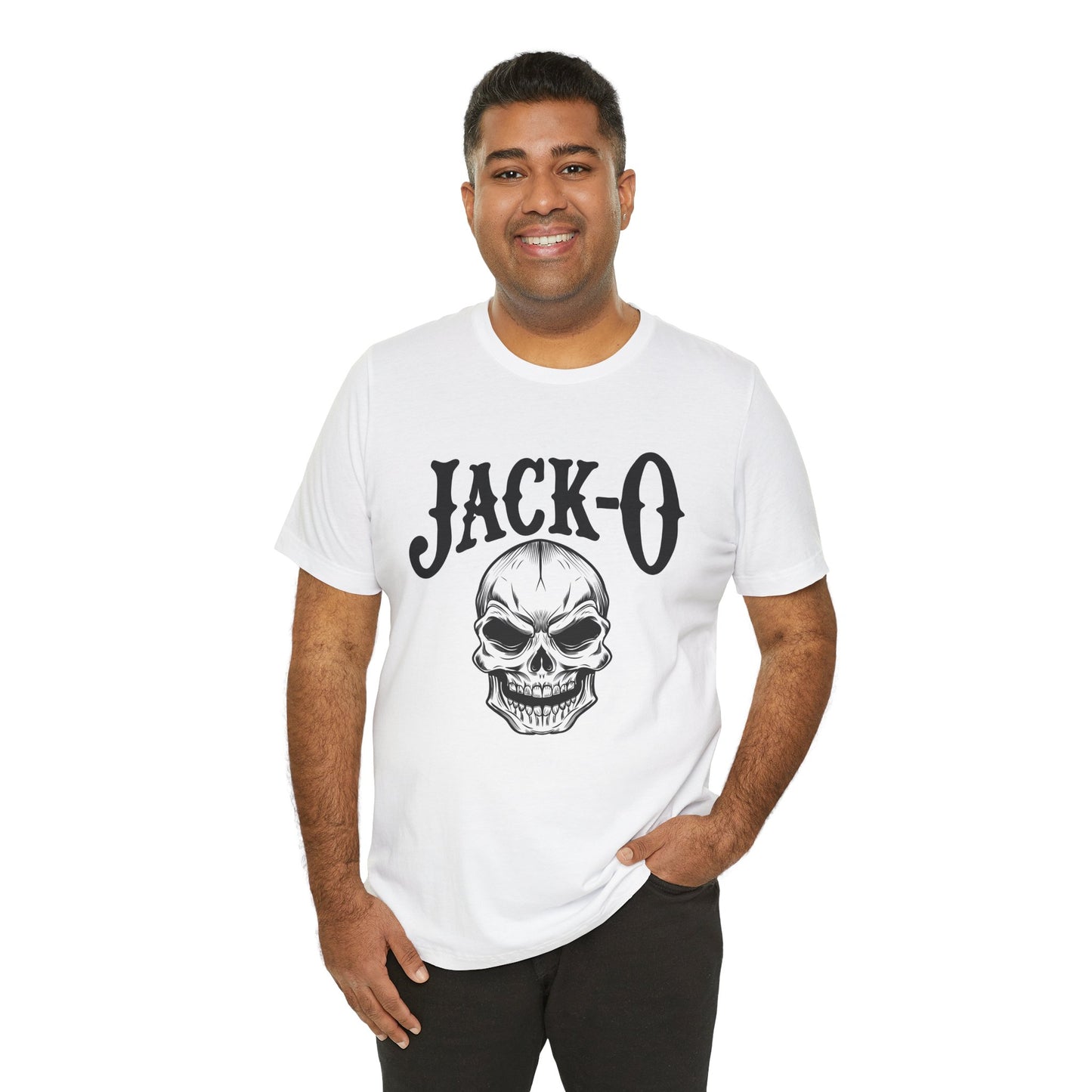 Grinning Skull Unisex Jersey Short Sleeve Tee