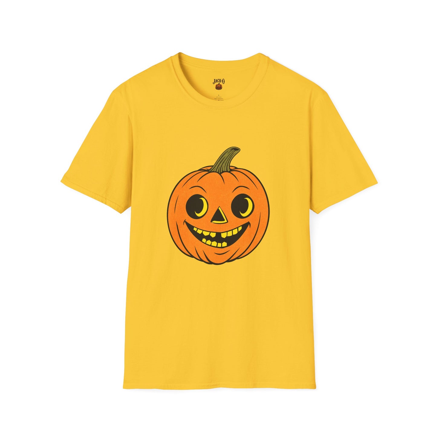 Halloween Grinny Gourd Softstyle T-Shirt