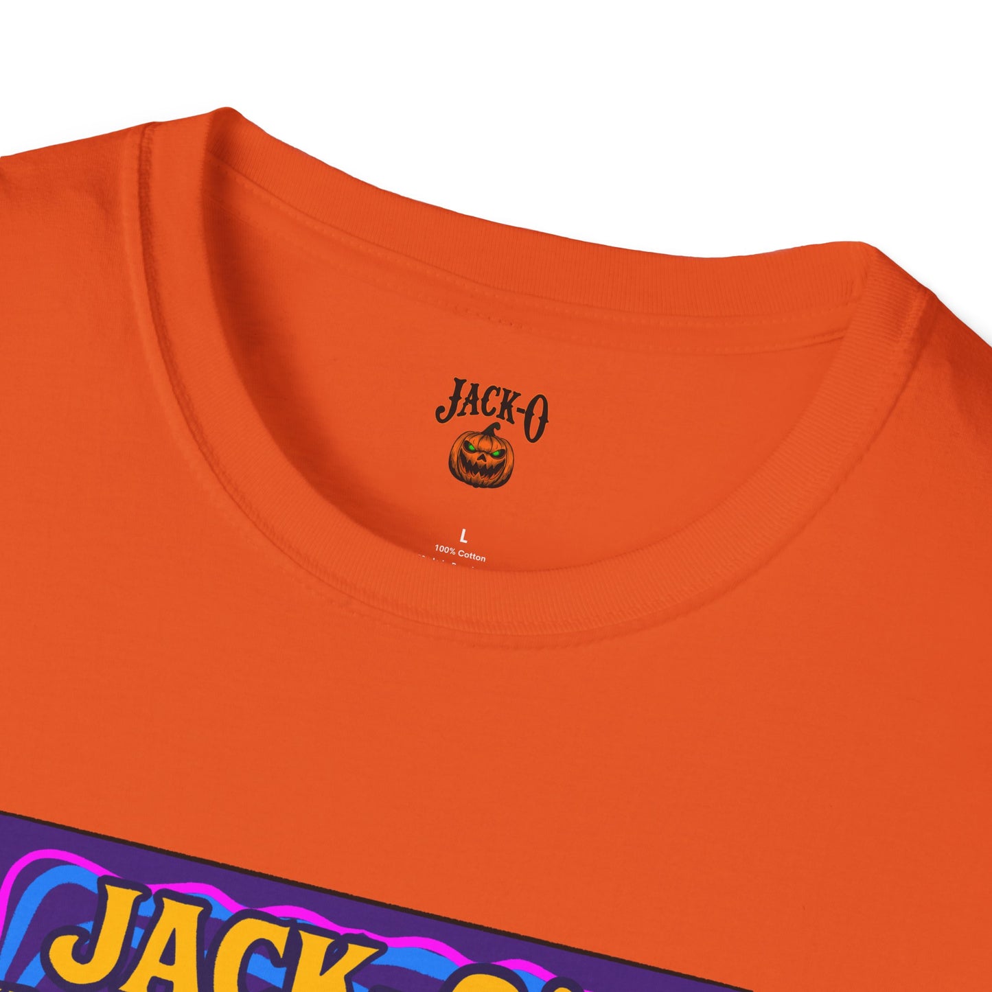 Jack-O's Haunted Realm T-Shirt - Halloween Graphic Tee