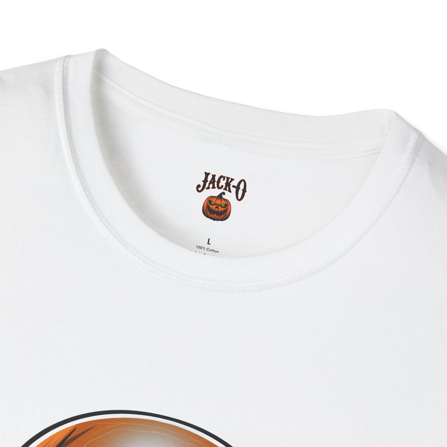 Orange Skull T-Shirt