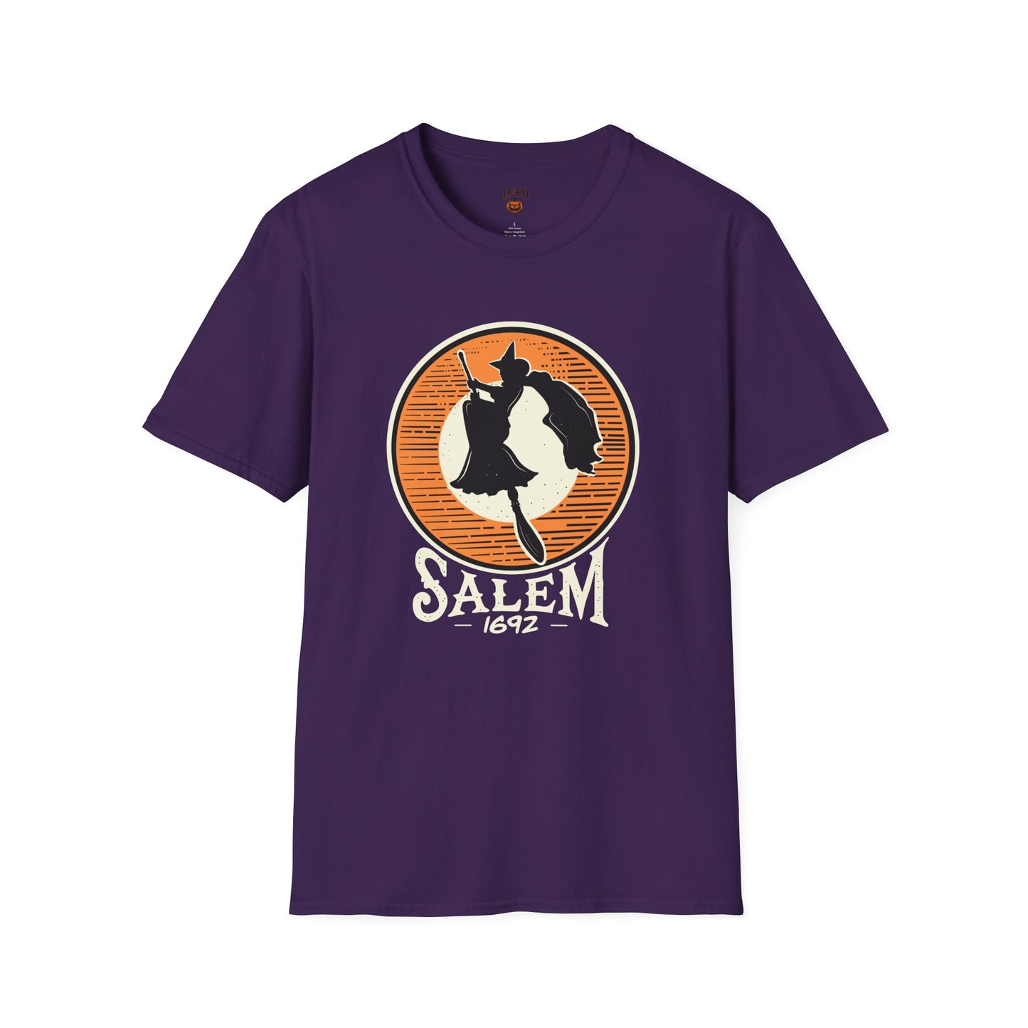 Salem 1672 Unisex Softstyle T-Shirt - Vintage Witch Craft Tee