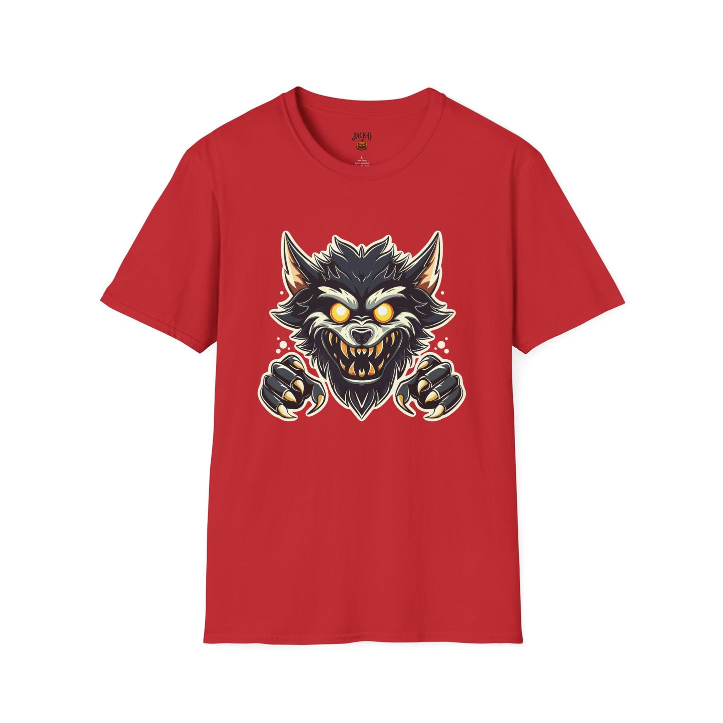Werewolf T-Shirt with Lunar Fang Design