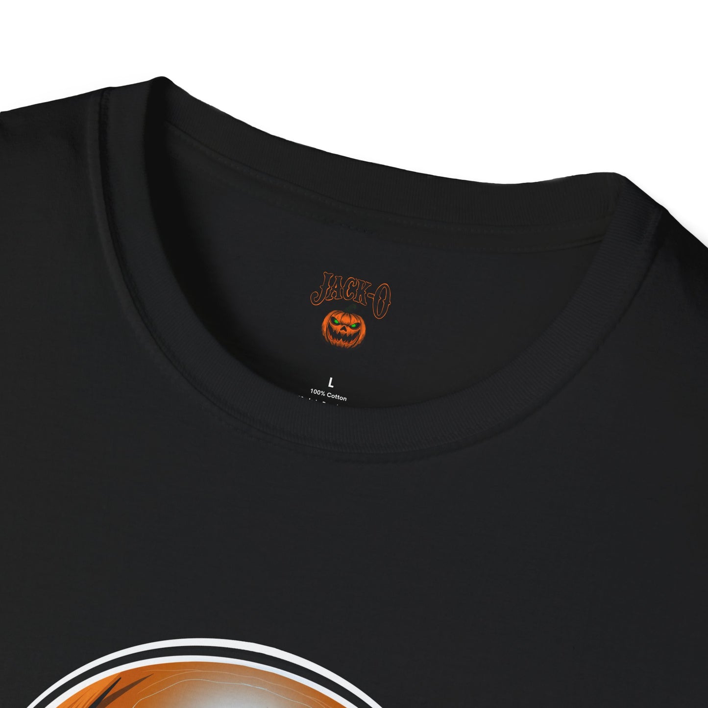 Orange Skull T-Shirt
