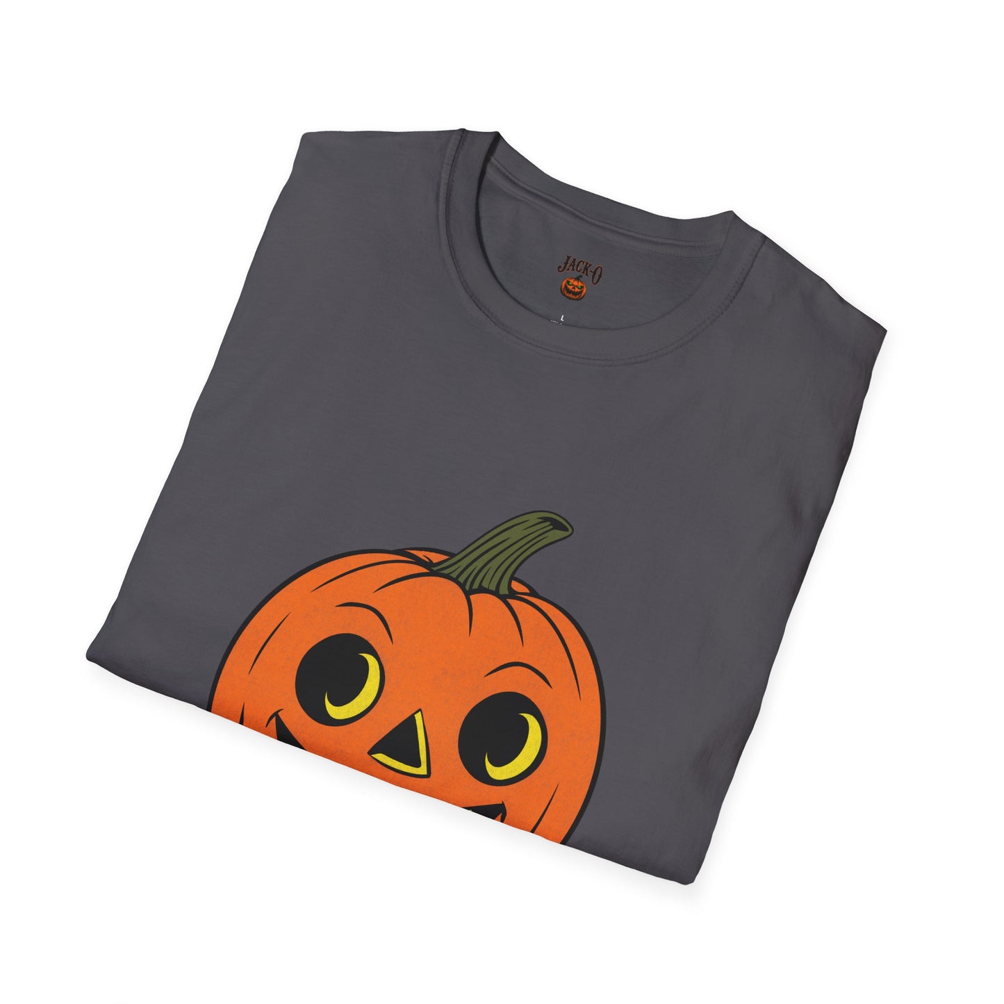 Halloween Grinny Gourd Softstyle T-Shirt