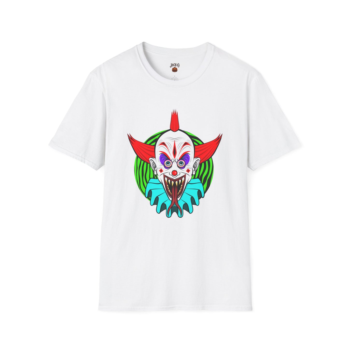 Unisex T-Shirt Zigzag the Mad Clown Design
