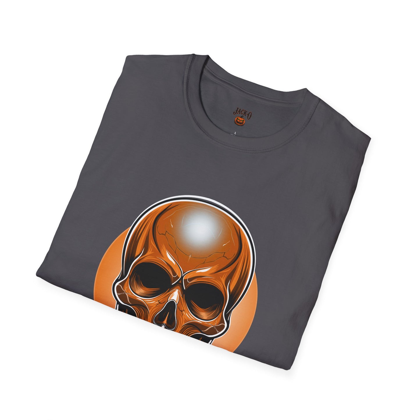 Orange Skull T-Shirt