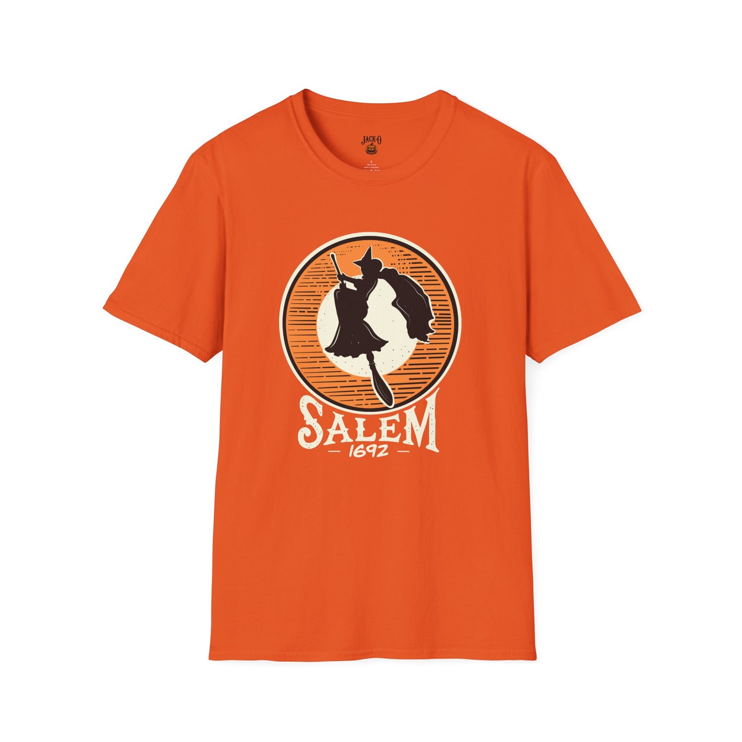 Salem 1672 Unisex Softstyle T-Shirt - Vintage Witch Craft Tee