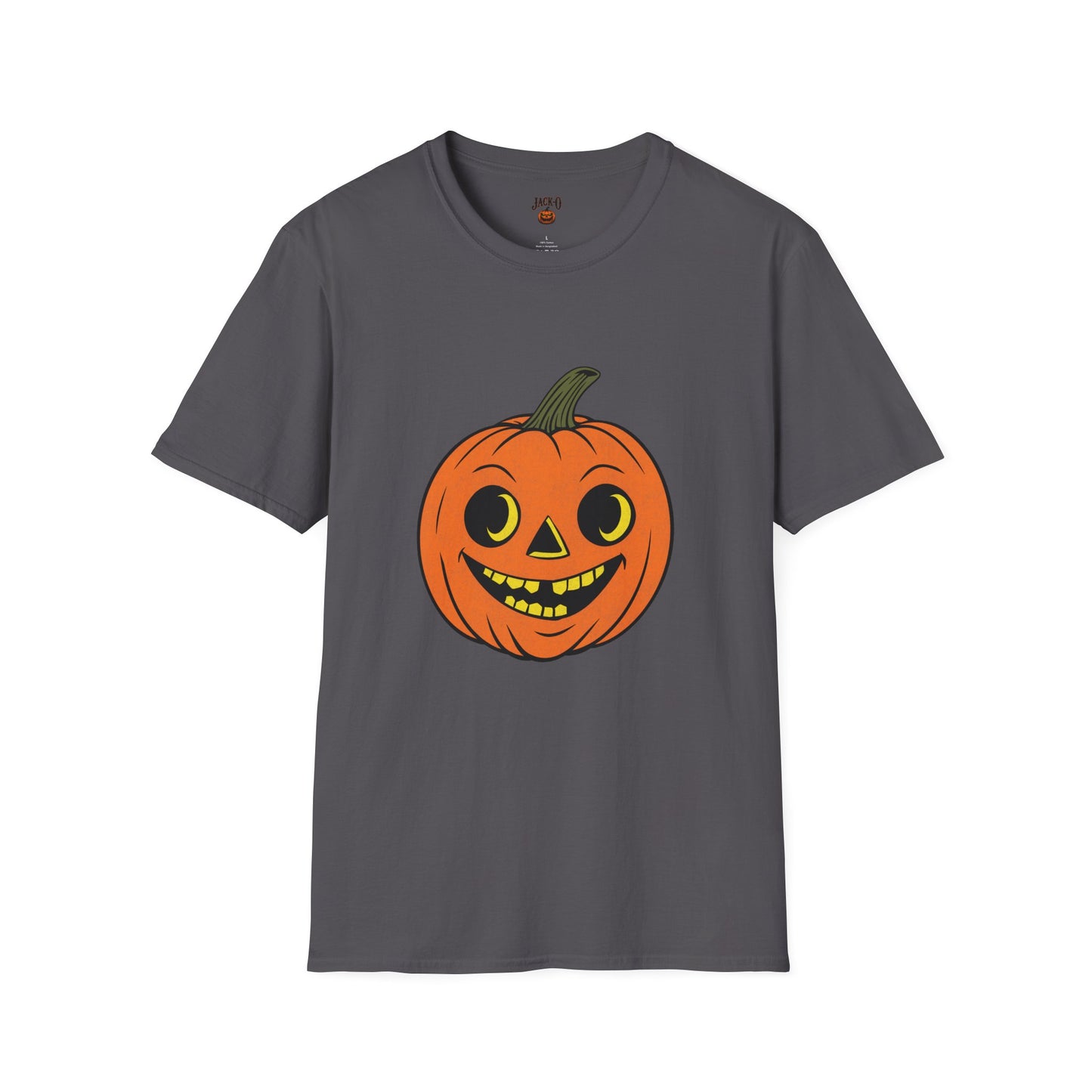 Halloween Grinny Gourd Softstyle T-Shirt