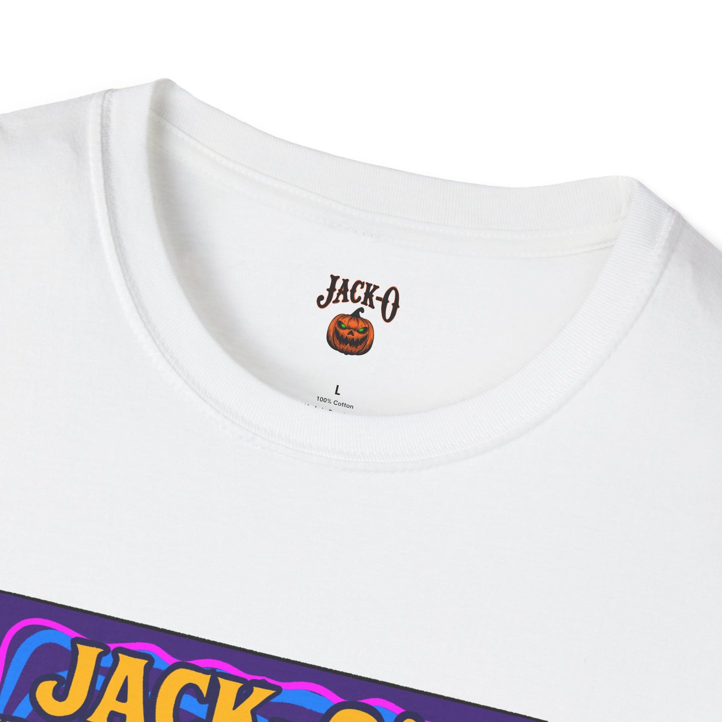 Jack-O's Haunted Realm T-Shirt - Halloween Graphic Tee