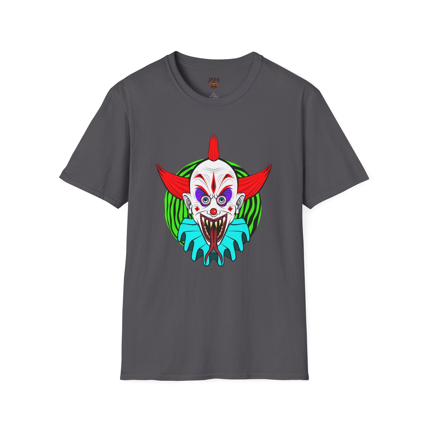 Unisex T-Shirt Zigzag the Mad Clown Design