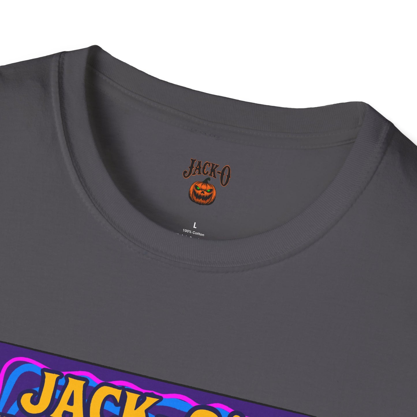 Jack-O's Haunted Realm T-Shirt - Halloween Graphic Tee