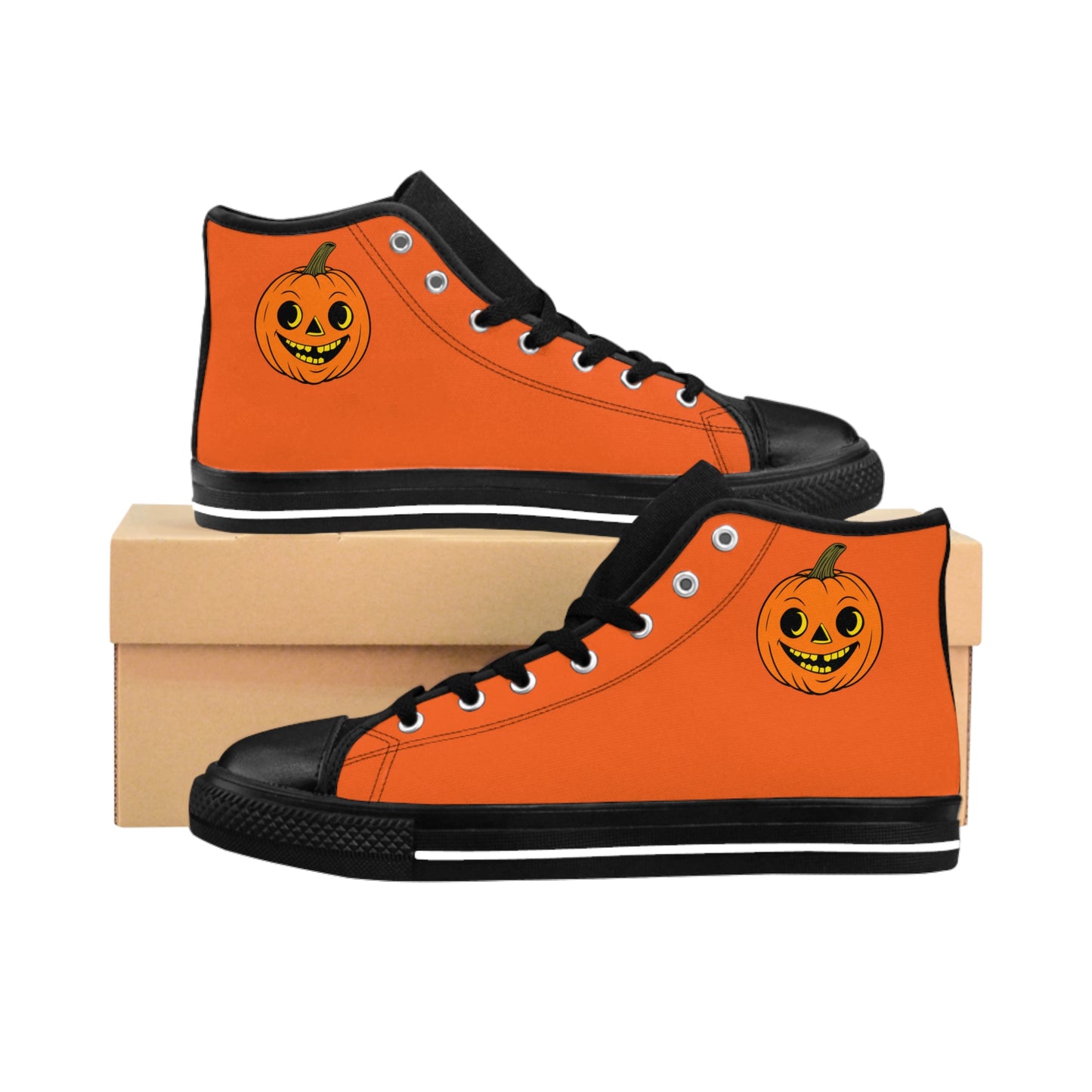 Halloween Jack-O'Lantern Sneakers