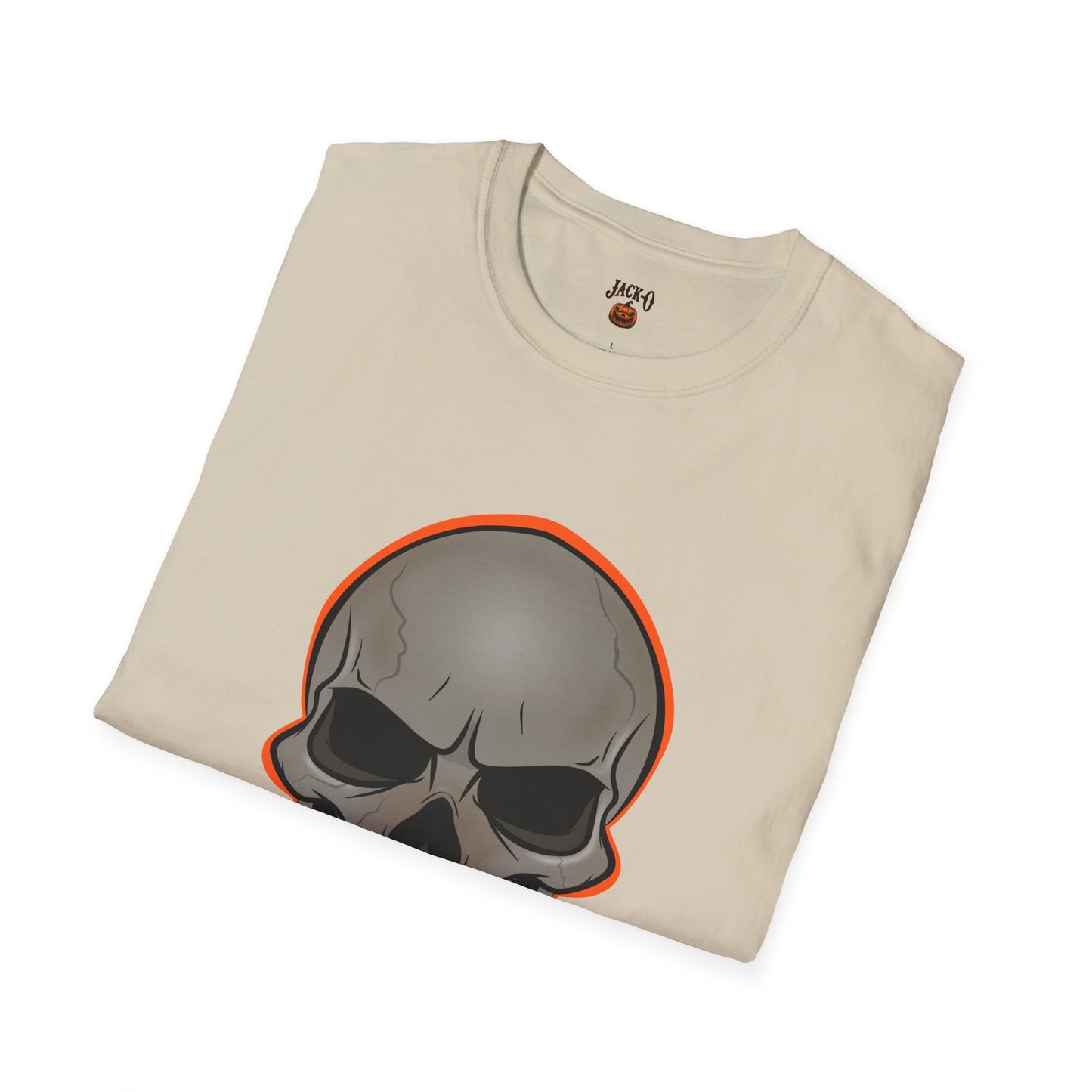Unisex T-Shirt Grim Howl Scary Skull Halloween Tee