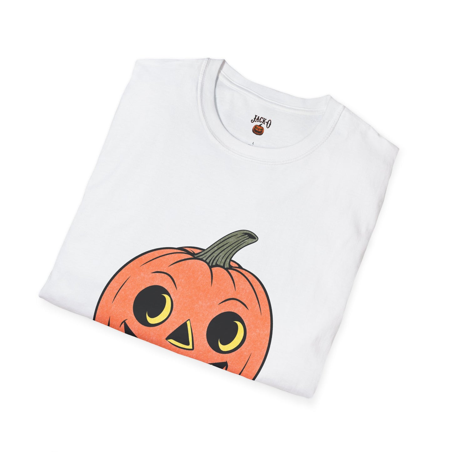 Halloween Grinny Gourd Softstyle T-Shirt