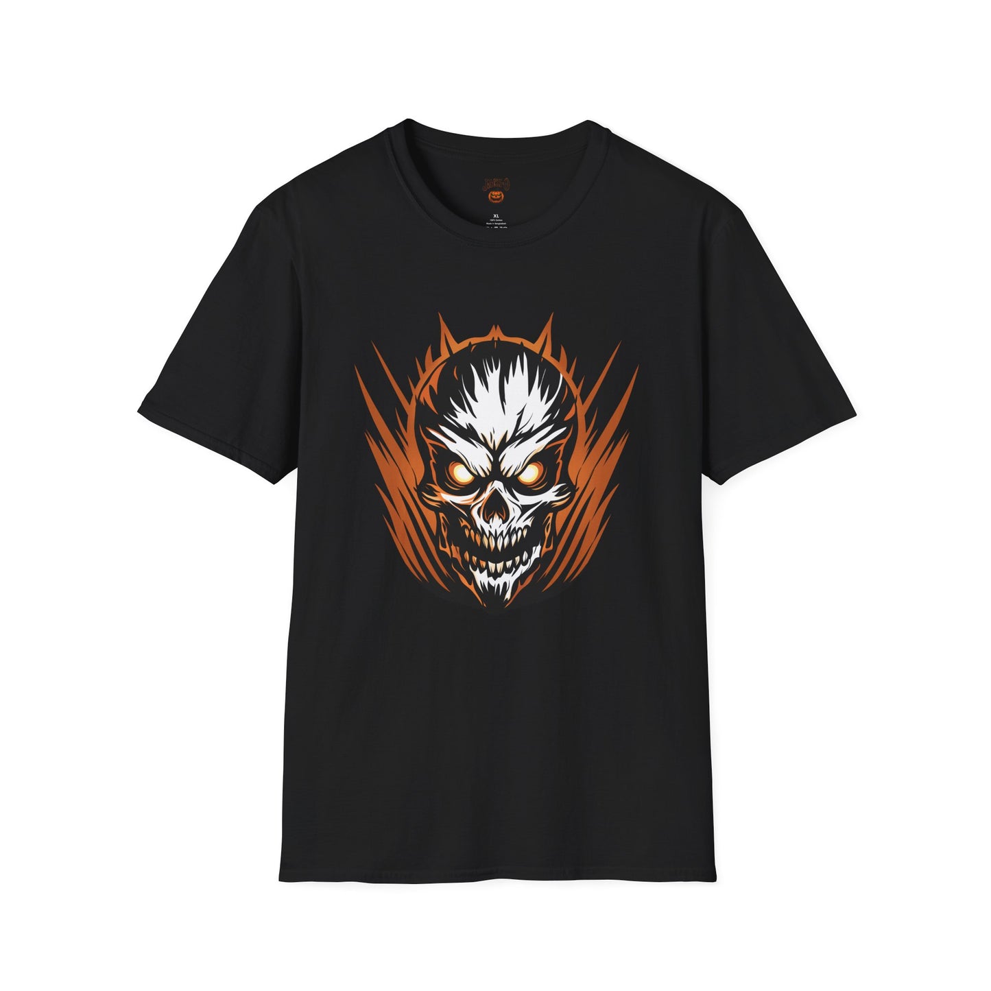 Hellfire Fury Skull T-Shirt
