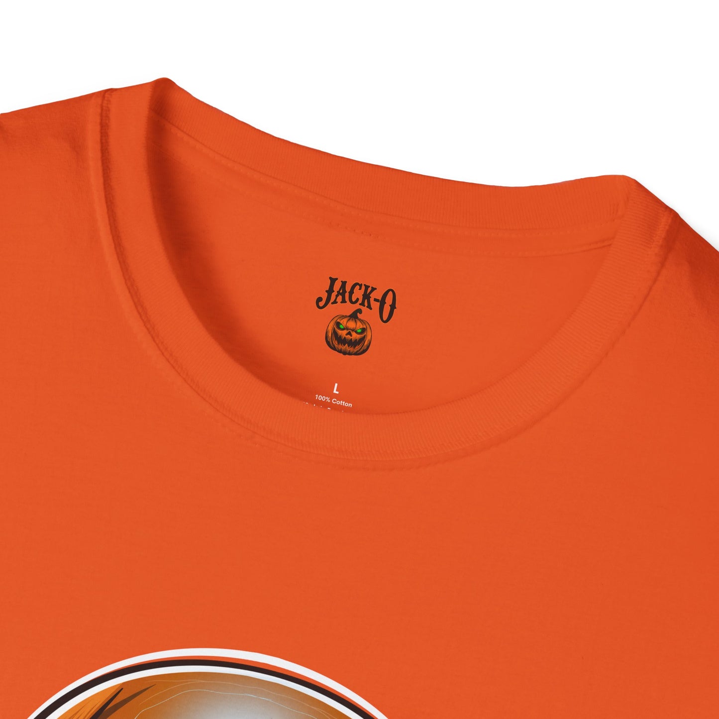 Orange Skull T-Shirt