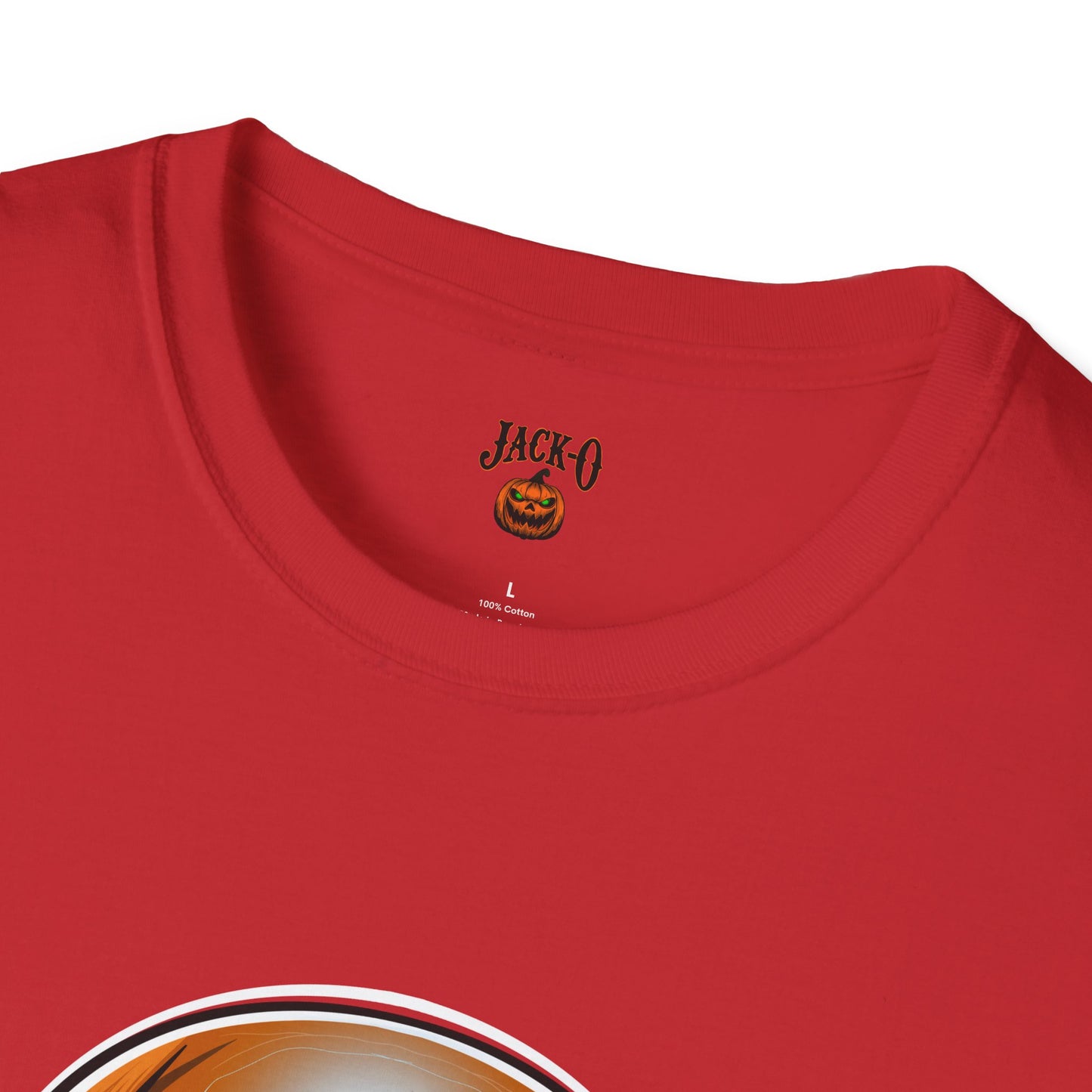 Orange Skull T-Shirt