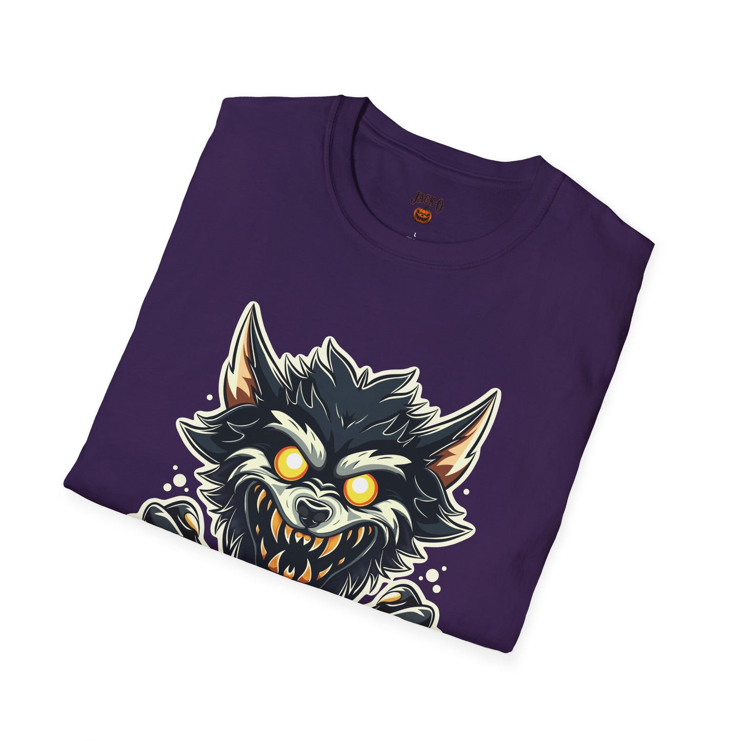 Werewolf T-Shirt with Lunar Fang Design