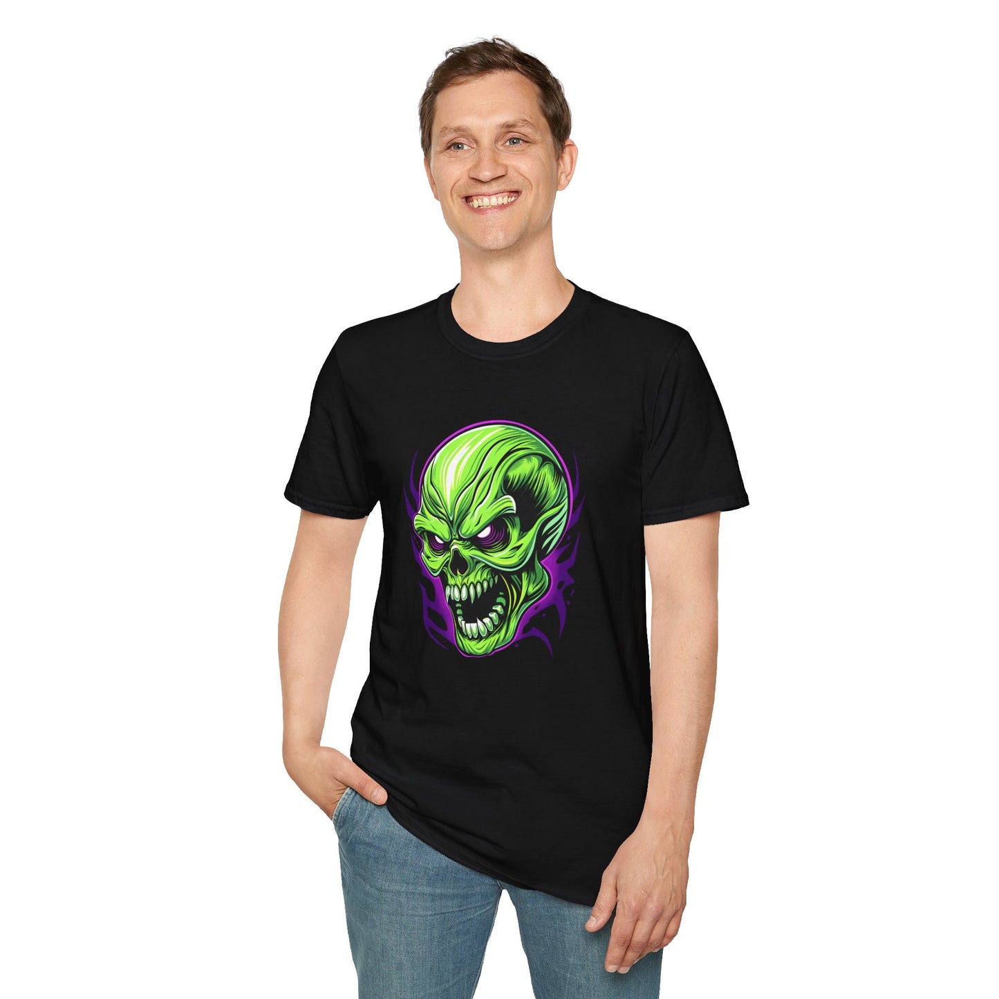 Green Skull Unisex T-Shirt - Toxikon Design