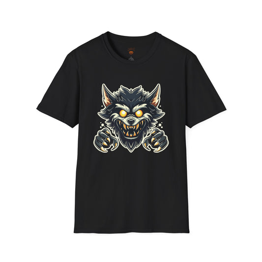 Werewolf T-Shirt with Lunar Fang Design
