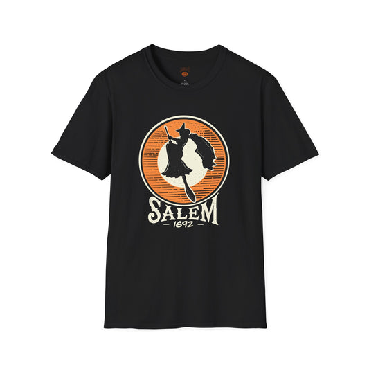 Salem 1672 Unisex Softstyle T-Shirt - Vintage Witch Craft Tee
