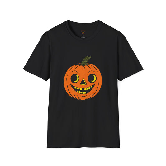 Halloween Grinny Gourd Softstyle T-Shirt