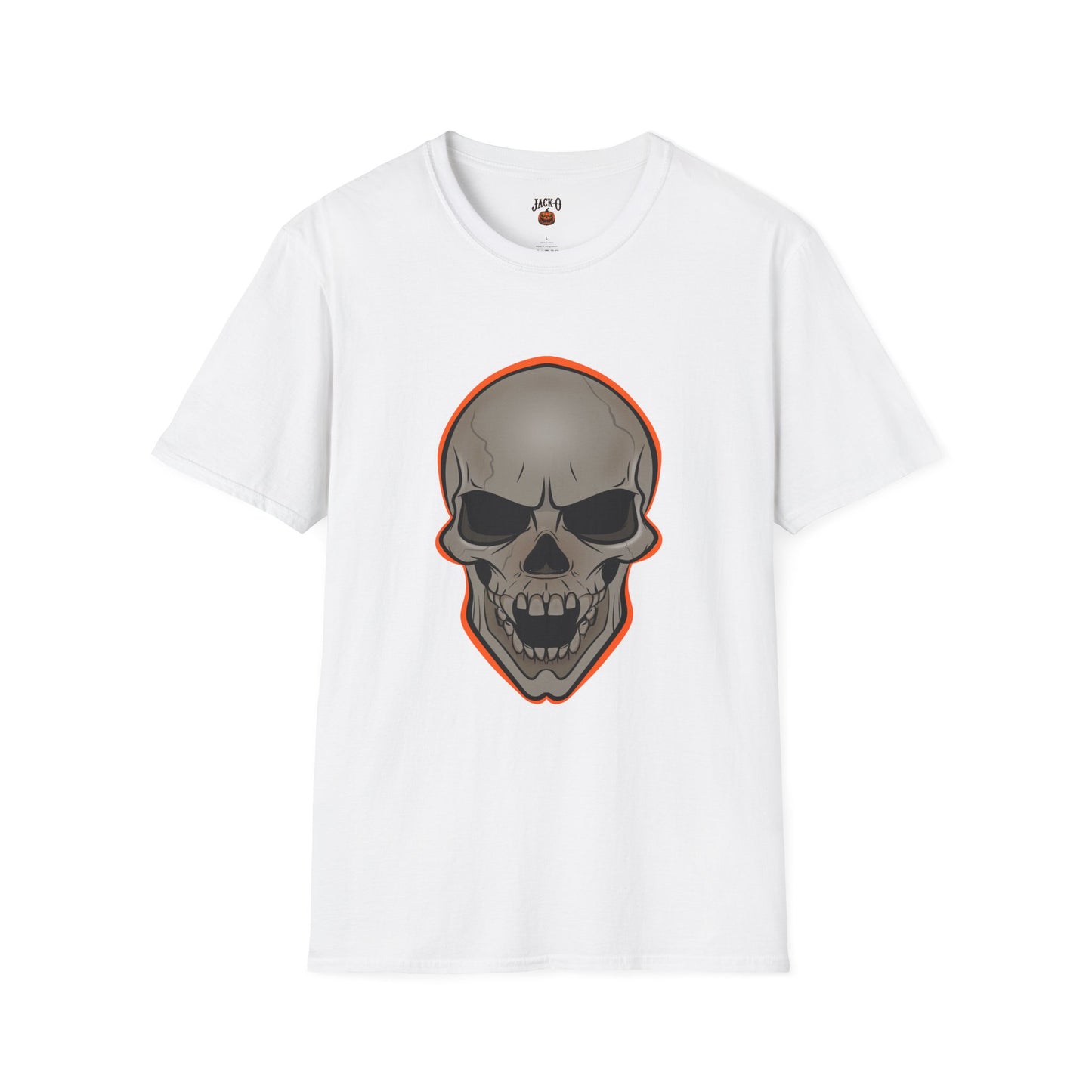 Unisex T-Shirt Grim Howl Scary Skull Halloween Tee