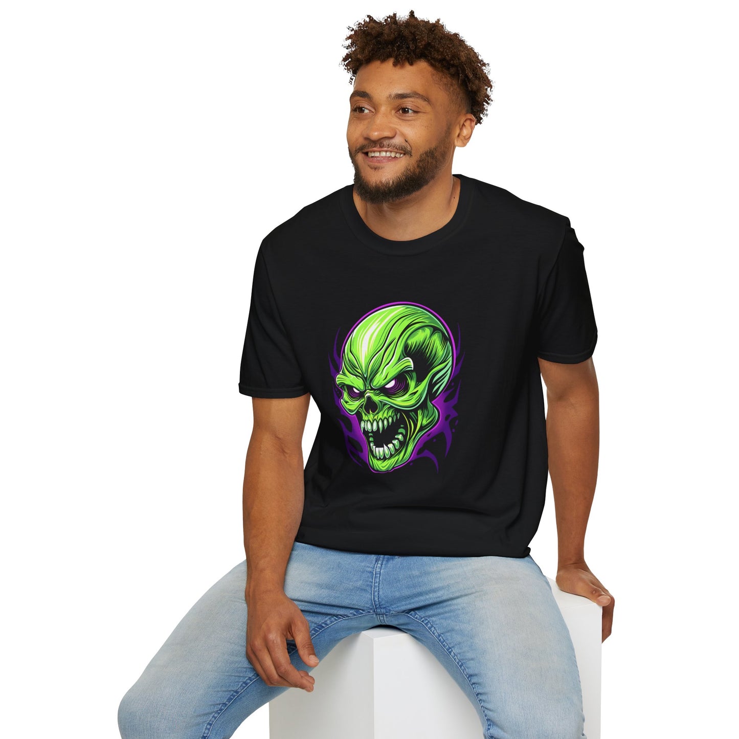 Green Skull Unisex T-Shirt - Toxikon Design