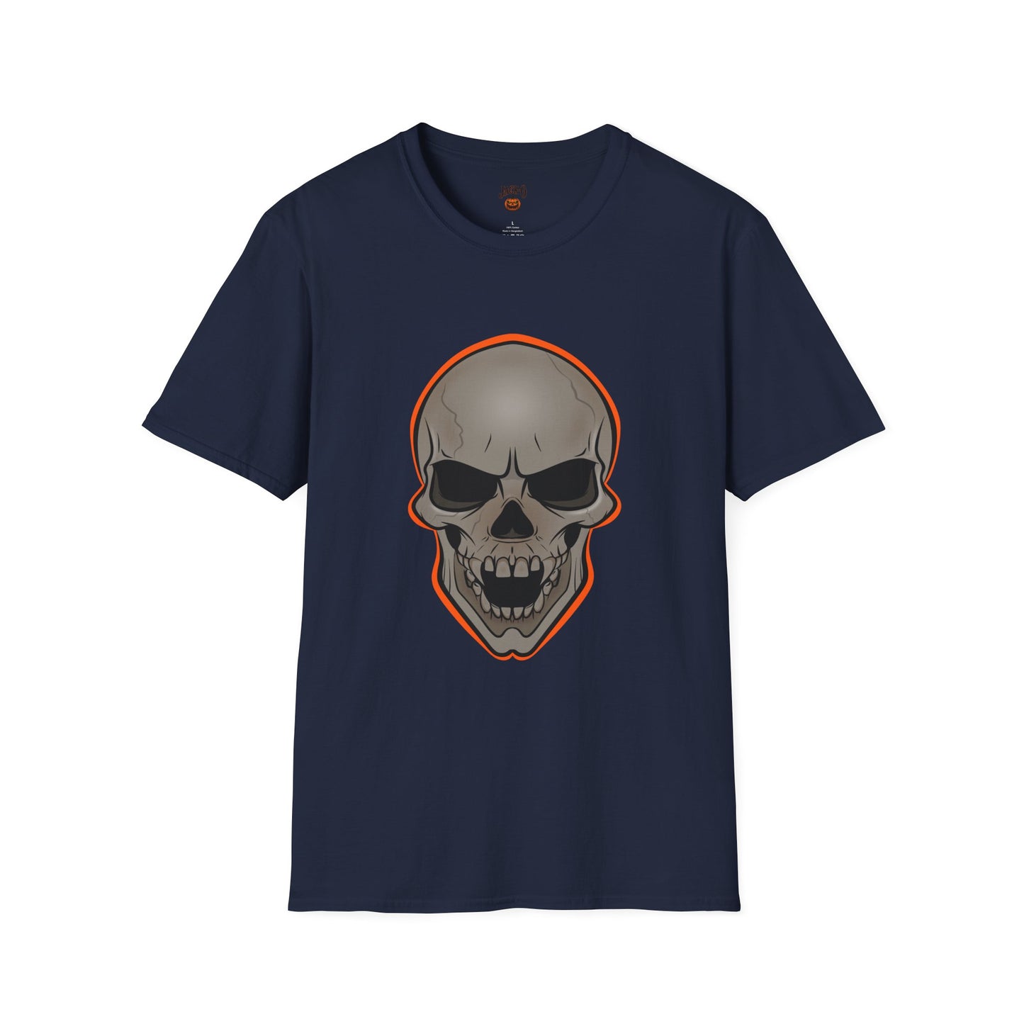 Unisex T-Shirt Grim Howl Scary Skull Halloween Tee